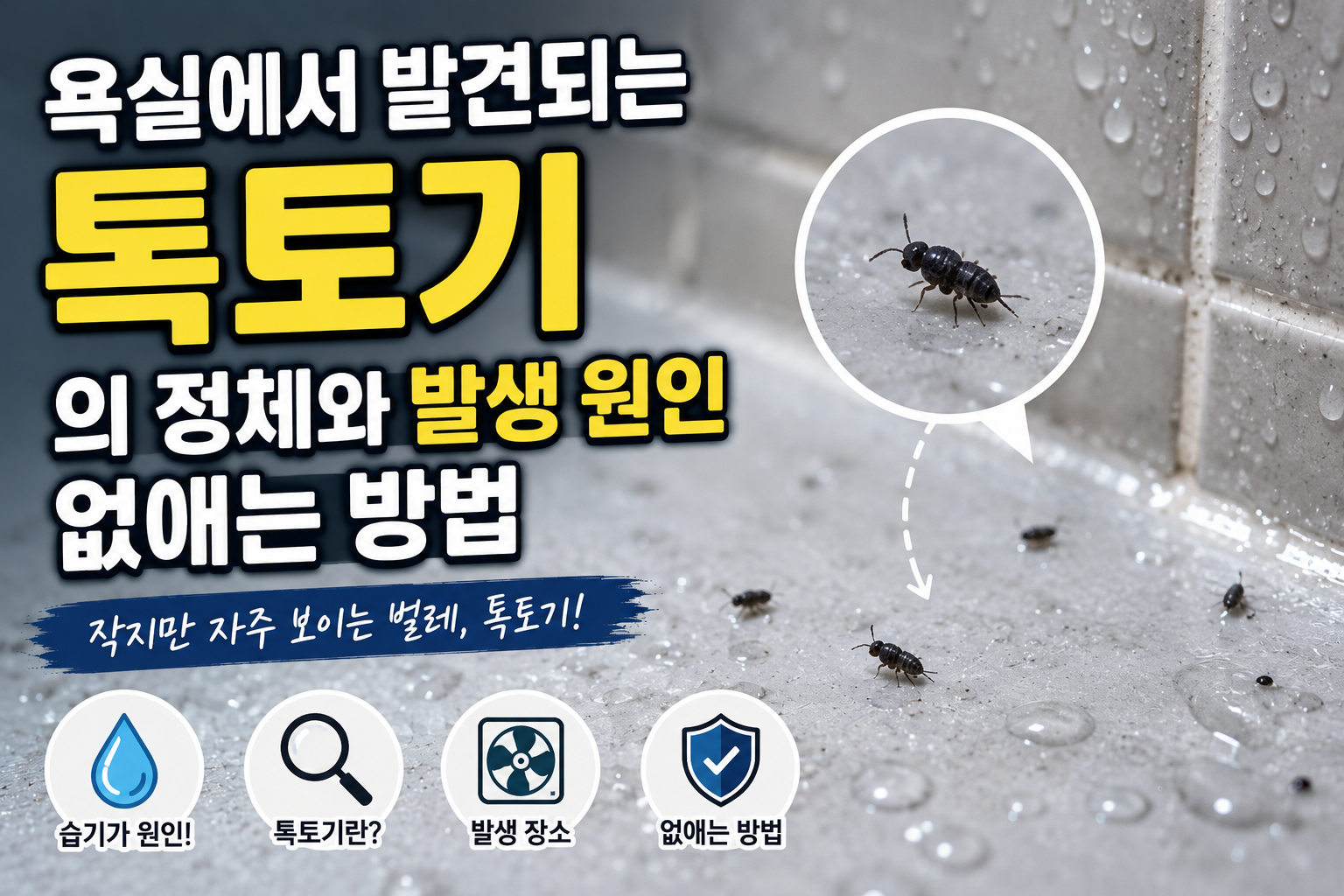 톡토기의 정체와 발생원인